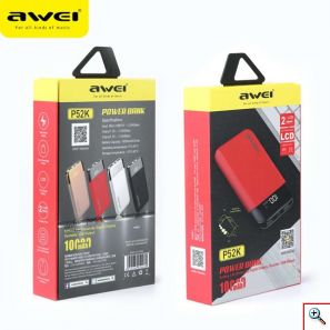Power Bank Awei P52K 10.000 mAh