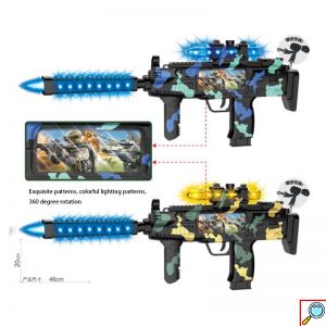 Παιχνίδι Όπλο Phantom 2050 με Φως, Ήχο και Εφέ Καπνού 37cm 