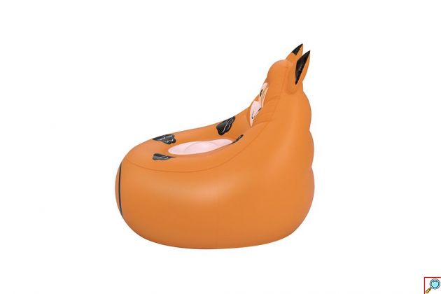 Παιδική Φουσκωτή Πολυθρόνα Αλεπού 72x72x64 cm - Bestway - Cozy Critters
