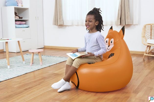 Παιδική Φουσκωτή Πολυθρόνα Αλεπού 72x72x64 cm - Bestway - Cozy Critters