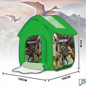 Pop-Up Παιδική Σκηνή με Δεινόσαυρους 100x100x95cm