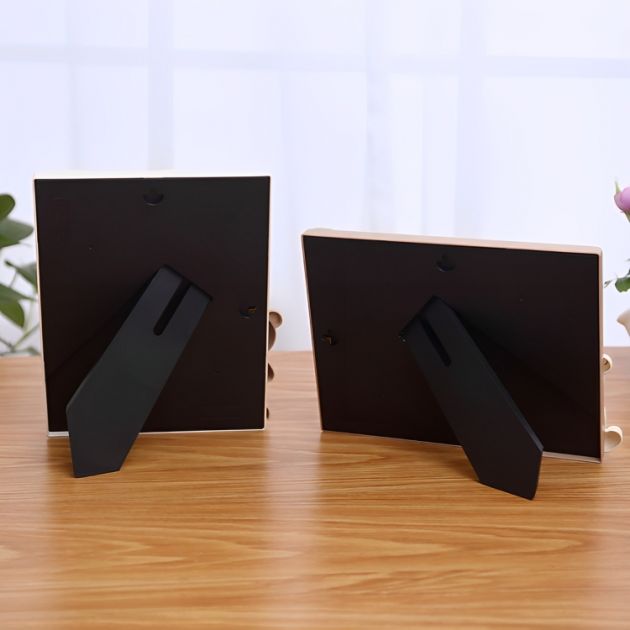3D Παιδική Κορνίζα Φωτογραφιών με Αρκουδάκια σε Γήινες Αποχρώσεις