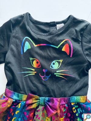 Παιδική Αποκριάτικη Στολή Φόρεμα Γατούλα με Στέκα Αυτάκια - Carnavalista