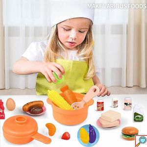 Παιδική Κουζίνα Home Kitchen με 2 Εστίες και Νεροχύτη 27 x 37 x 12 cm - ToyMarkt