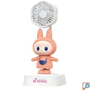 Παιδικό USB Ανεμιστηράκι με Κινούμενη Φιγούρα τύπου Labubu