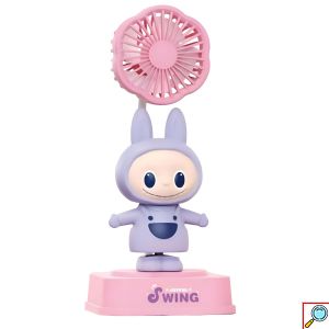 Παιδικό USB Ανεμιστηράκι με Κινούμενη Φιγούρα τύπου Labubu