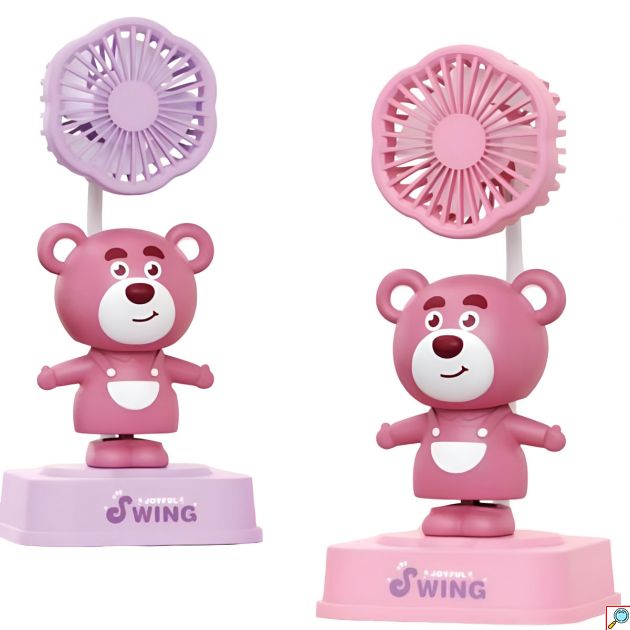 Παιδικό USB Ανεμιστηράκι με Κινούμενη Φιγούρα τύπου Lotso 