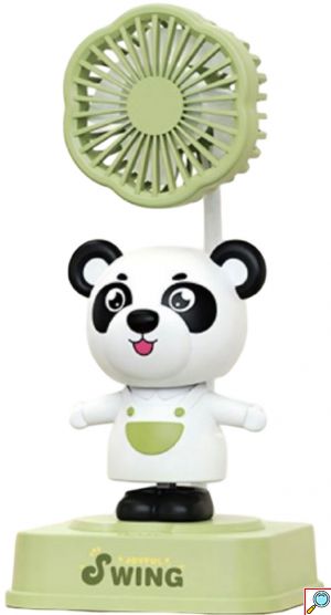 Παιδικό USB Ανεμιστηράκι με Κινούμενη Φιγούρα Πάντα