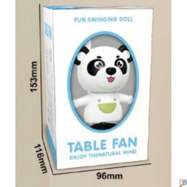 Παιδικό USB Ανεμιστηράκι με Κινούμενη Φιγούρα Πάντα