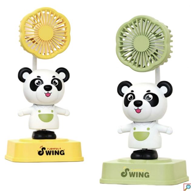 Παιδικό USB Ανεμιστηράκι με Κινούμενη Φιγούρα Πάντα