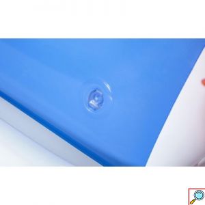 Bestway Παιδικό Φουσκωτό Σωσίβιο με Χειρολαβές Jet Ski Λευκό με Πολύχρωμα Σχέδια 110cm x 75cm 