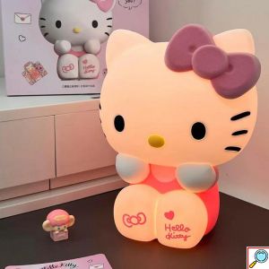 Παιδικό Φωτιστικό Νυκτός τύπου Hello Kitty – Γλυκός Φωτισμός για το Παιδικό Δωμάτιο
