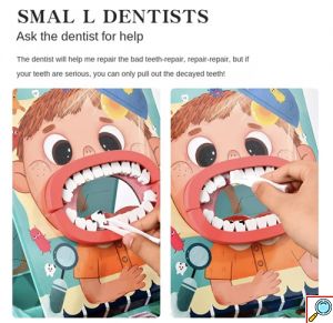 Παιχνίδι-Παιδικό Ιατρικό Σετ Οδοντιάτρου για 3+ Ετών