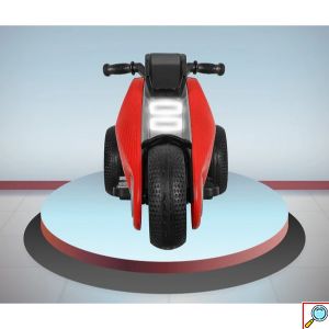Ηλεκτροκίνητο Παιδικό Τρίτροχο Σκούτερ 6V Με Μουσική & LED για Παιδιά 3+ Κόκκινο