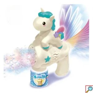 Παιδικό Πιστόλι Χειρός Μονόκερος με LED για Μπουρμπουλήθρες Unicorn 