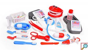 Παιδικό Βαλιτσάκι Γιατρού 19 Τεμαχίων με Αξεσουάρ και Σταθμό Εξέτασης