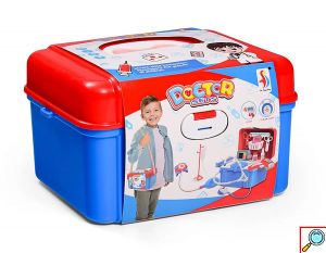 Παιδικό Βαλιτσάκι Γιατρού 19 Τεμαχίων με Αξεσουάρ και Σταθμό Εξέτασης