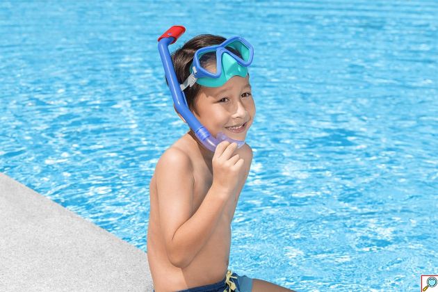 Παιδικό Σετ Μάσκα & Αναπνευστήρα Κατάδυσης – Για Ηλικίες 7+ - Bestway Dominator