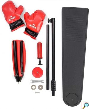 Παιδικό Σετ Πυγμαχίας με Σάκο, Γάντια & Πλατφόρμα για Σταθερότητα