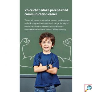 Παιδικό Smartwatch με GPS, Δυνατότητα Κλήσεων & Συναγερμού SOS - Με Βραχιολάκι Καουτσούκ