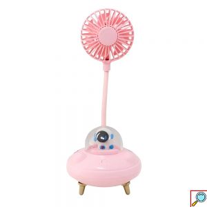 Φορητός Παιδικός USB Ανεμιστήρας σε Σχέδιο Αστροναύτης UFO Arrango