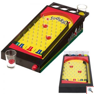 Παιχνίδι Για Σφηνάκια Τύπου Φλιπεράκι, Sudsball Drinking Game, Σετ Πάρτι, Με Ποτήρια Για Σφηνάκια, Forum Novelties 68451