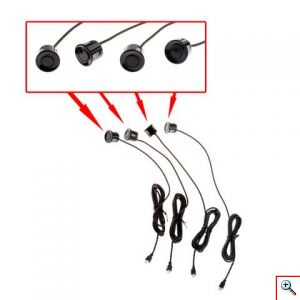 Αισθητήρες Παρκαρίσματος Καθρέφτης με Ψηφιακή Ένδειξη LED - Mirror Parking Sensor