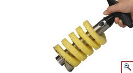 Αποφλοιωτής Ανανά από Ανοξείδωτο Ατσάλι - Pineapple Slicer WJ-118