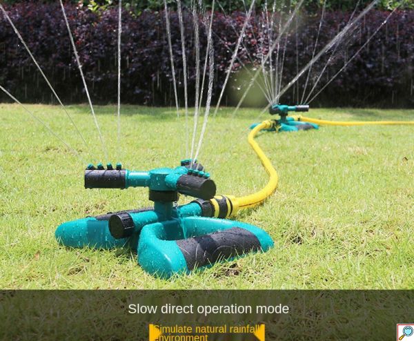 Περιστροφικό Μπεκ Ποτίσματος με 3 Βραχίονες & 12 Ρυθμιζόμενους Εκτοξευτήρες 1/2″