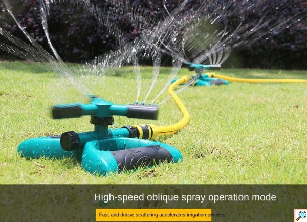 Περιστροφικό Μπεκ Ποτίσματος με 3 Βραχίονες & 12 Ρυθμιζόμενους Εκτοξευτήρες 1/2″