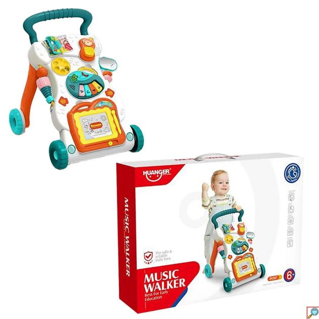 Περπατούρα Μωρού με Διαδραστικά Παιχνίδια & Μουσική 46 x 34 x 11 cm