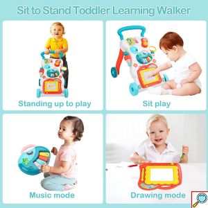 Περπατούρα Μωρού με Διαδραστικά Παιχνίδια & Μουσική 46 x 34 x 11 cm