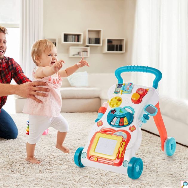 Περπατούρα Μωρού με Διαδραστικά Παιχνίδια & Μουσική 46 x 34 x 11 cm