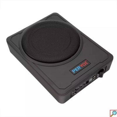 Αυτοενισχυόμενο Subwoofer Αυτοκινήτου 10” 800W RMS PerVoi 