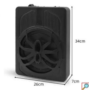Αυτοενισχυόμενο Subwoofer Αυτοκινήτου 10” 800W PerVoi