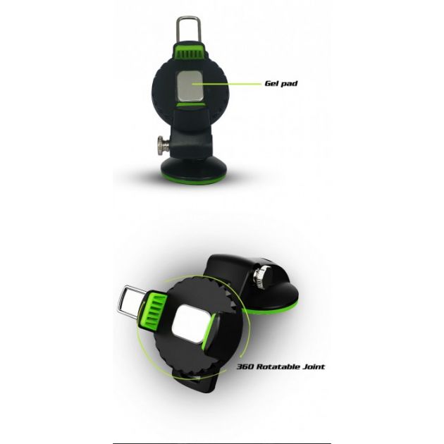 Πράσινη Βάση Στήριξης Κινητού Τηλεφώνου για Αμάξι - Green Phone Car Holder Πράσινη Βάση Στήριξης Κινητού Τηλεφώνου για Αμάξι - Green Phone Car Holder