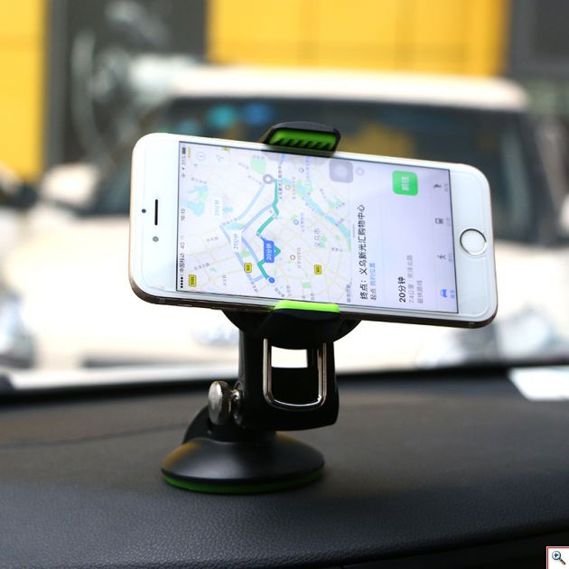 Πράσινη Βάση Στήριξης Κινητού Τηλεφώνου για Αμάξι - Green Phone Car Holder