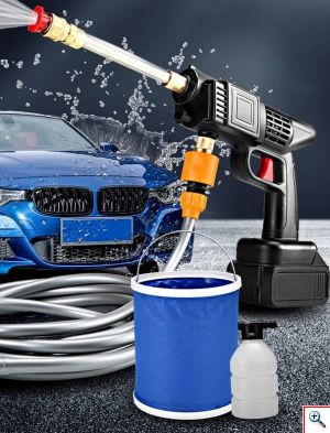 Φορητό Ηλεκτρικό Πιστόλι Πλυσίματος - Πιεστικό νερού 48V MDHL- 8108 30BAR