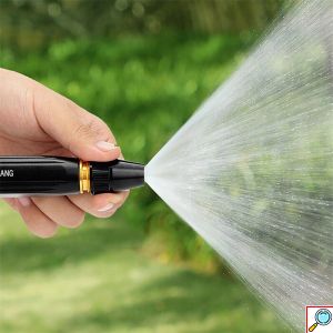 Πιστόλι Ποτίσματος για Λάστιχο Κήπου - Μεταλλικός Εκτοξευτήρας με Ταχυσυνδέσμους 1/2″ 4 τμχ