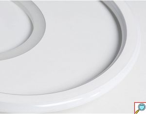 Φωτιστικό Οροφής - Πλαφονιέρα LED Καρδιά 54W Universo 3 Χρώματα