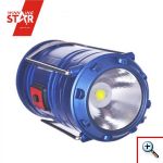 Pocket Camping LED Lamp - Mini Φορητό Πτυσσόμενο Φανάρι & Φακός Κάμπινγκ 200LM