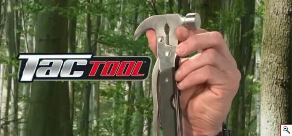 Πολυεργαλείο με 18 σε 1 Εργαλεία - Σφυρί, Πένσα, Κόφτης, Εξωλκέας Πρόκας, Μαχαίρι, 3 Κατσαβίδια, 4 Κλειδιά, 2 Πριόνια, Ανοιχτήρι, Λίμα - Tactool Σουγιάς