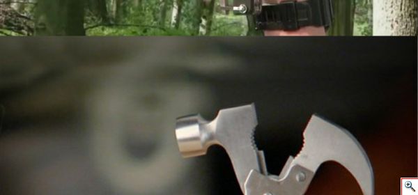 Πολυεργαλείο με 18 σε 1 Εργαλεία - Σφυρί, Πένσα, Κόφτης, Εξωλκέας Πρόκας, Μαχαίρι, 3 Κατσαβίδια, 4 Κλειδιά, 2 Πριόνια, Ανοιχτήρι, Λίμα - Tactool Σουγιάς