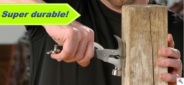 Πολυεργαλείο με 18 σε 1 Εργαλεία - Σφυρί, Πένσα, Κόφτης, Εξωλκέας Πρόκας, Μαχαίρι, 3 Κατσαβίδια, 4 Κλειδιά, 2 Πριόνια, Ανοιχτήρι, Λίμα - Tactool Σουγιάς