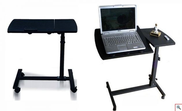 Πολυχρηστικό Τραπεζάκι - θρανίο με Κομψό Σχεδιασμό, Ρυθμιζόμενο Ύψος και Ειδική Αντιολισθητική Βάση