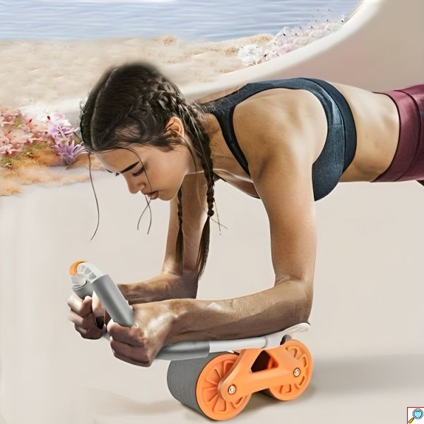 Πρωτοποριακό Πολυλειτουργικό Μηχάνημα - Τροχός Εκγύμνασης Κοιλιακών 