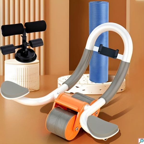 Πρωτοποριακό Πολυλειτουργικό Μηχάνημα - Τροχός Εκγύμνασης Κοιλιακών 