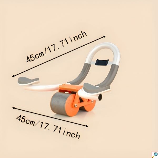 Πρωτοποριακό Πολυλειτουργικό Μηχάνημα - Τροχός Εκγύμνασης Κοιλιακών 