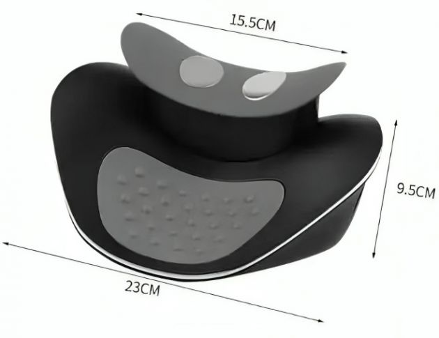 3 σε 1 Πολυλειτουργικό Όργανο για τον Αυχένα με Μασάζ, Ηλεκτροδιέργεση και Θερμοθεραπεία - Με Τηλεχειριστήριο