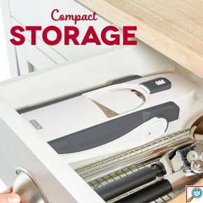 Brava Πολυκόφτης Λαχανικών 30+ Τρόποι Κοπής & με Ρύθμιση Πάχους Κοπής 1-8mm - Brava Spring Slicer